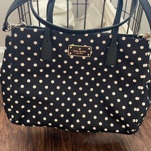 Kate Spade Black & White Crossbody - Barely used!